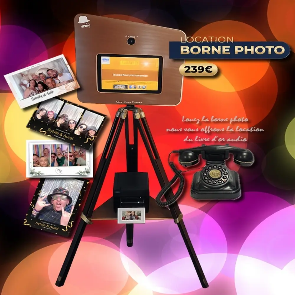 borne photos- location de matériel événementiel