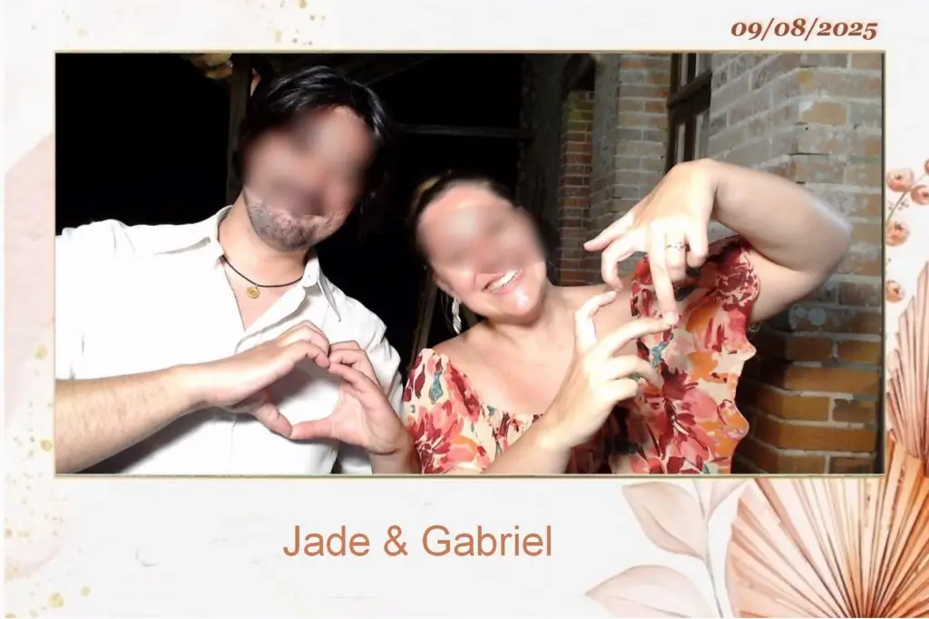 Animation borne photo mariage à Bain-de-Bretagne